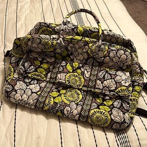 Vera Bradley Citron weekender bag